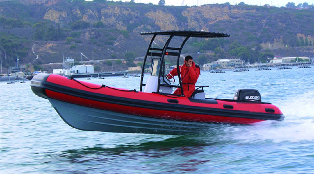 inflatable rescue boats - one boat